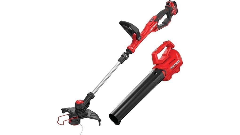 craftsman 20v max weedwacker combo