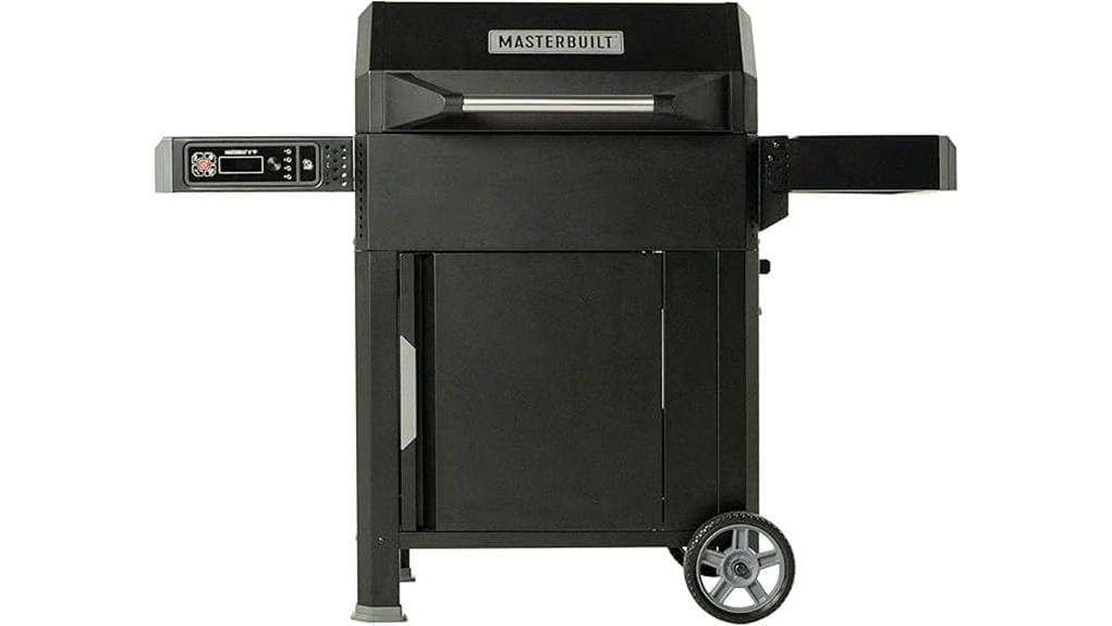 digital charcoal grill smoker