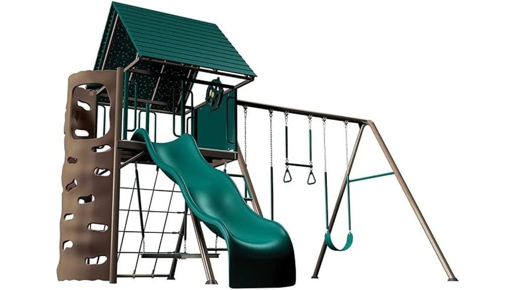 durable resin plastic playset construction