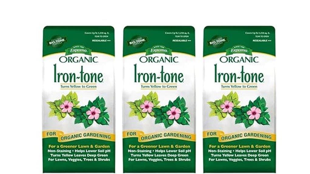espoma organic iron tone review
