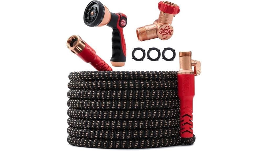 expandable copper headed garden hose