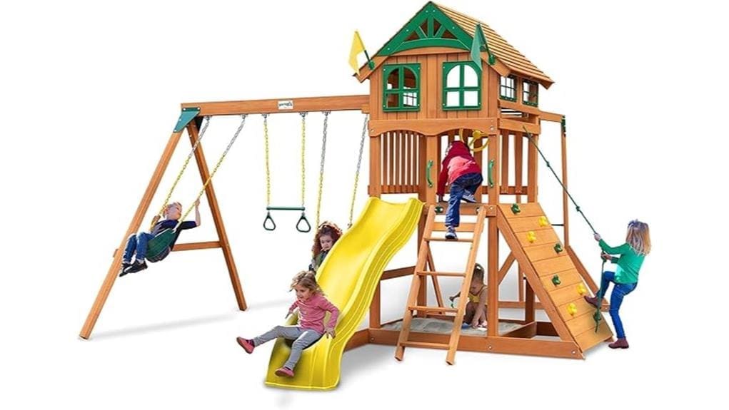 gorilla playsets outing swingset