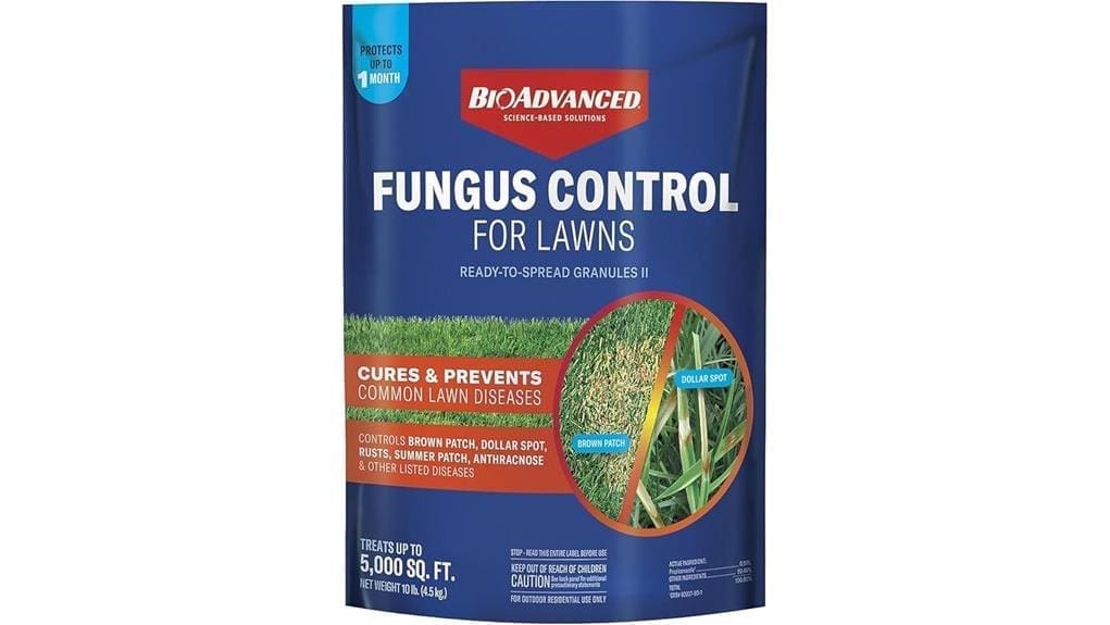 granular lawn fungus treatment