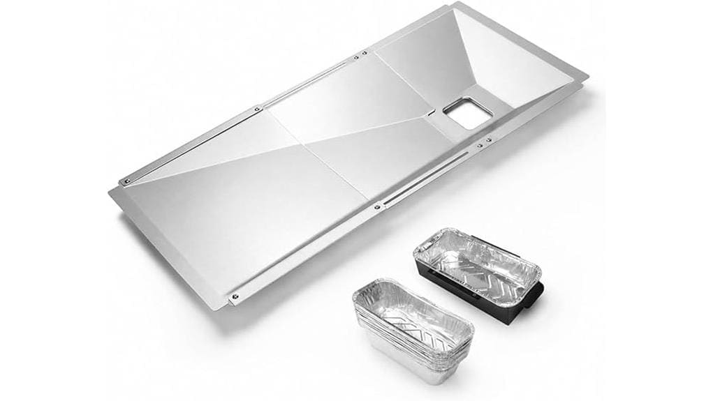 grease tray with catchpan