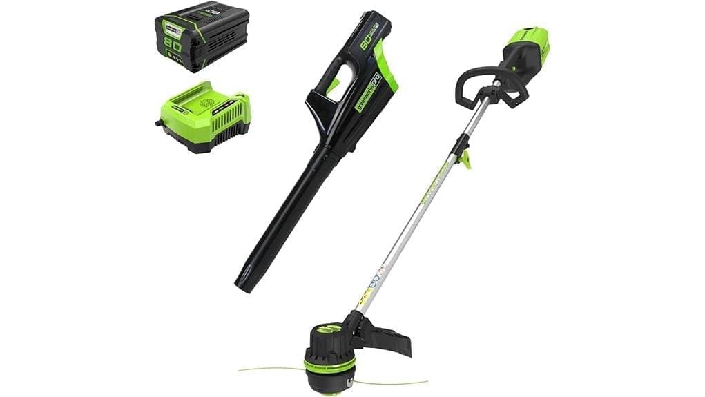 greenworks 80v brushless combo