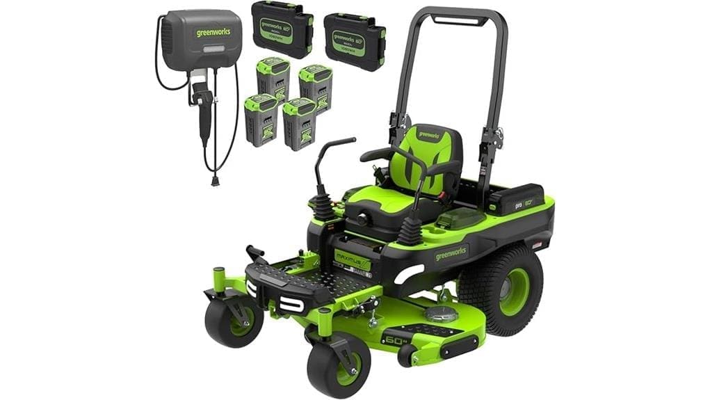 heavy duty battery powered mower