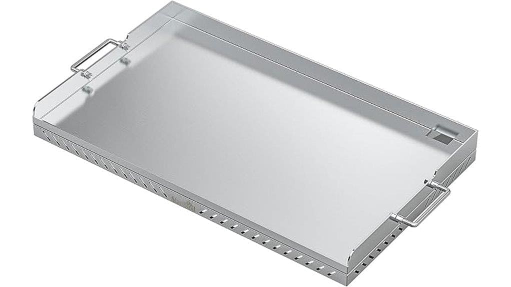 heavy duty stainless steel griddle