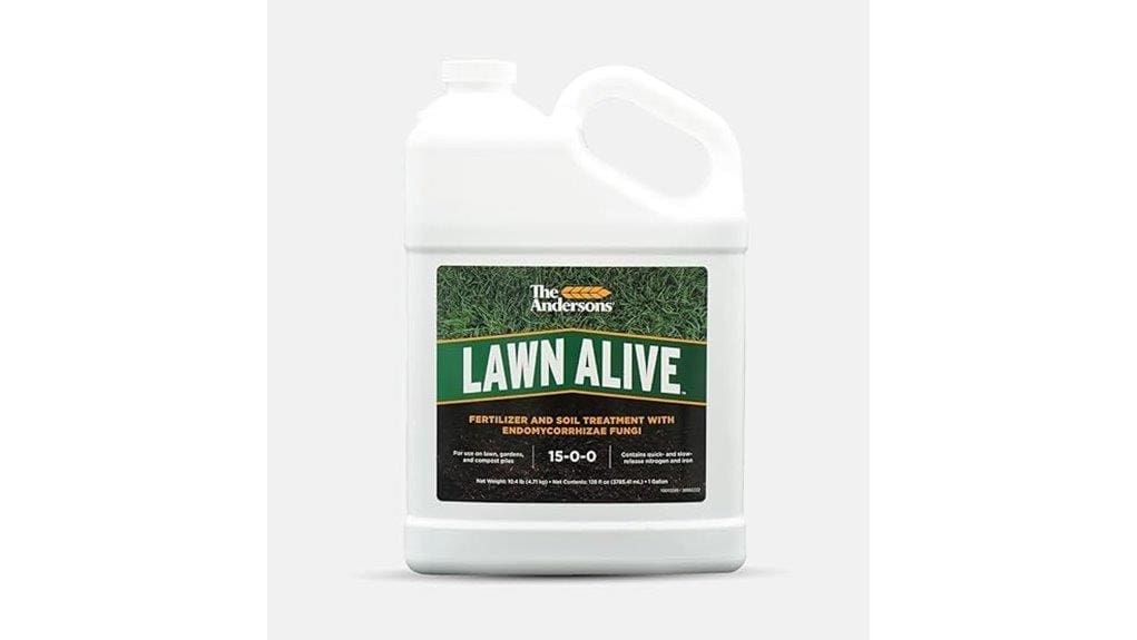 high nitrogen mycorrhizal soil treatment