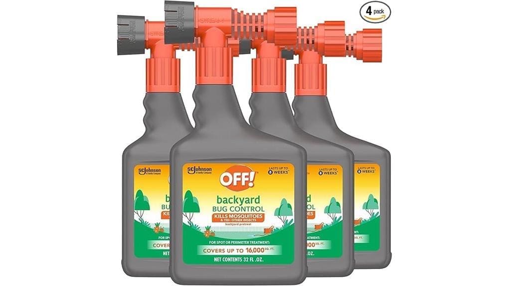 hose end yard pest treatment