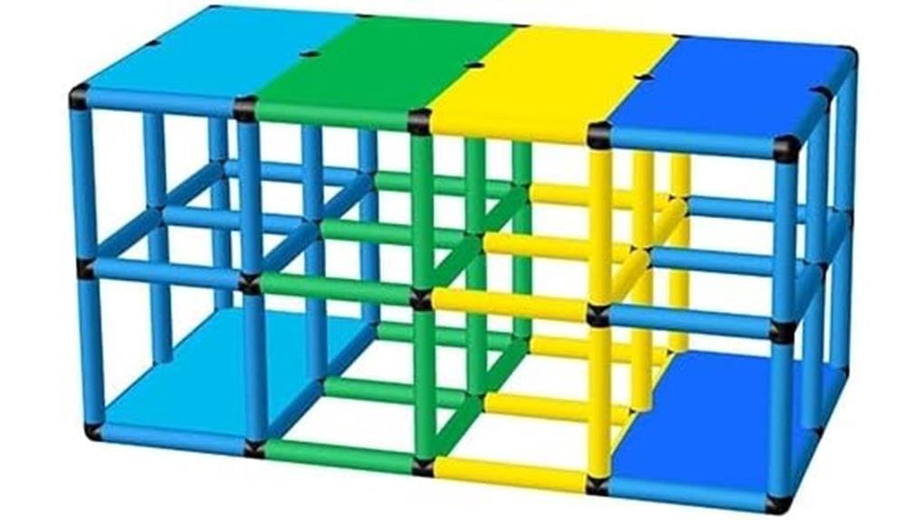 inflatable pool platform playset