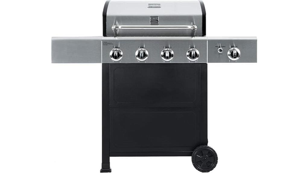 kenmore four burner gas grill