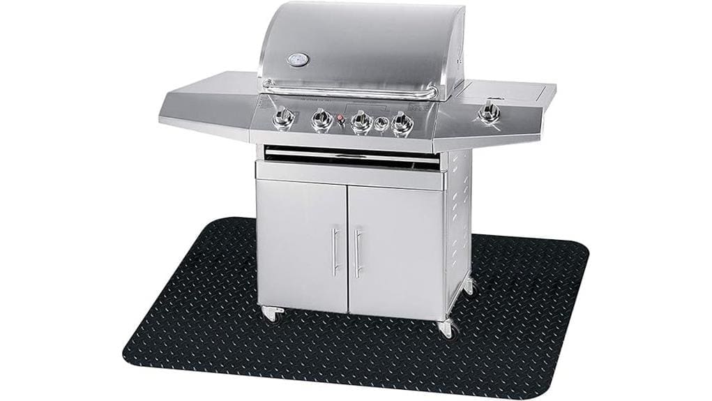large 48x36 inch grill mat
