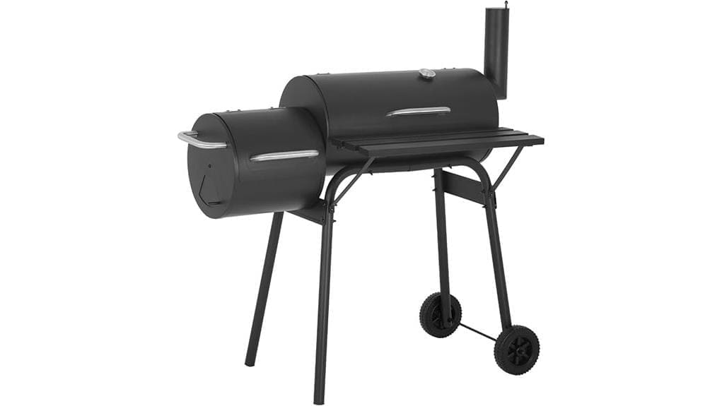 large charcoal 43 inch grill