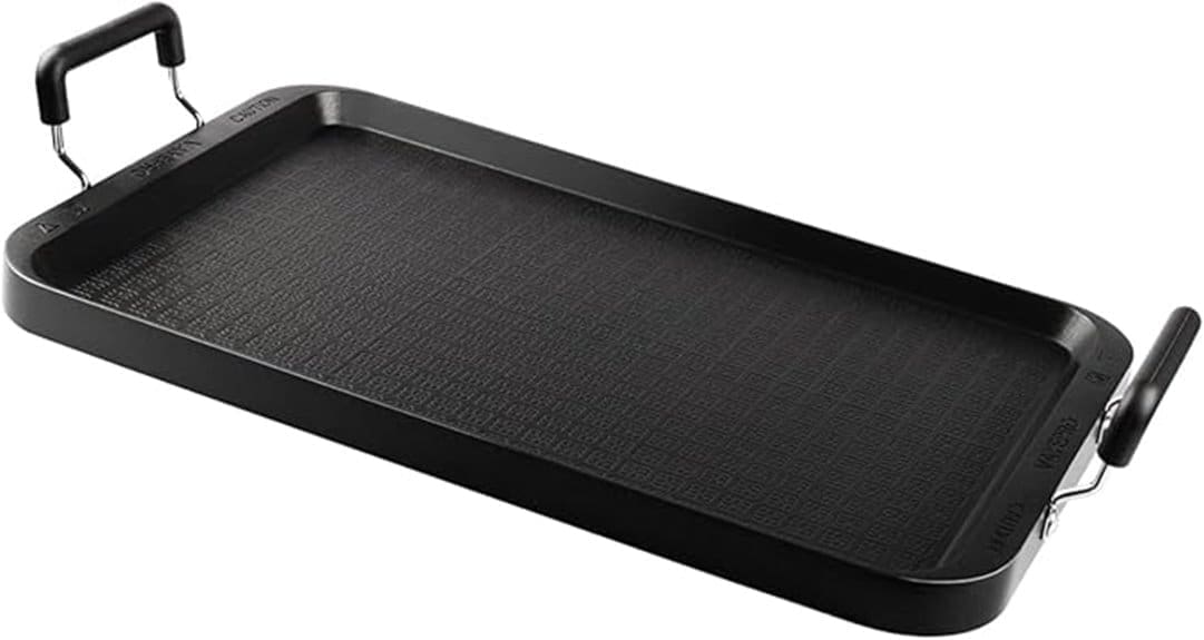large nonstick stovetop griddle
