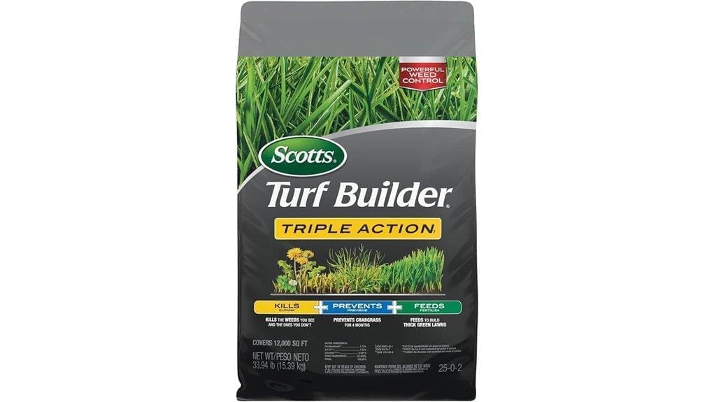 lawn fertilizer with weedkiller