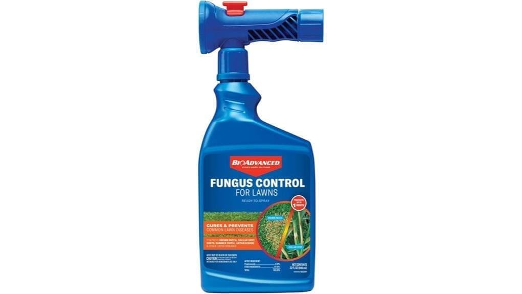 lawn fungicide controls multiple fungi