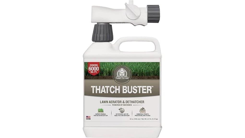 liquid dethatcher for lawns