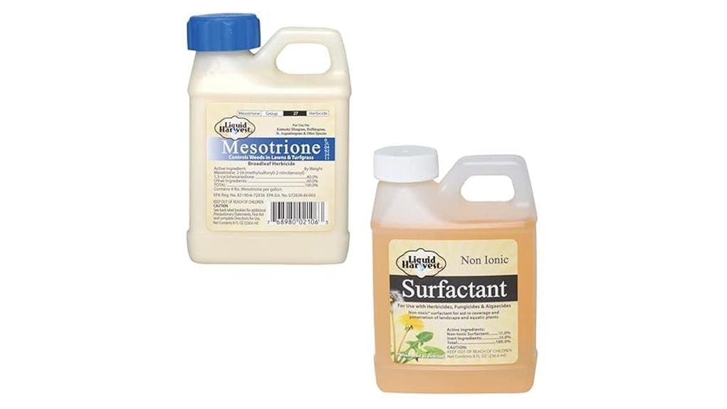 liquid mesotrione herbicide bundle