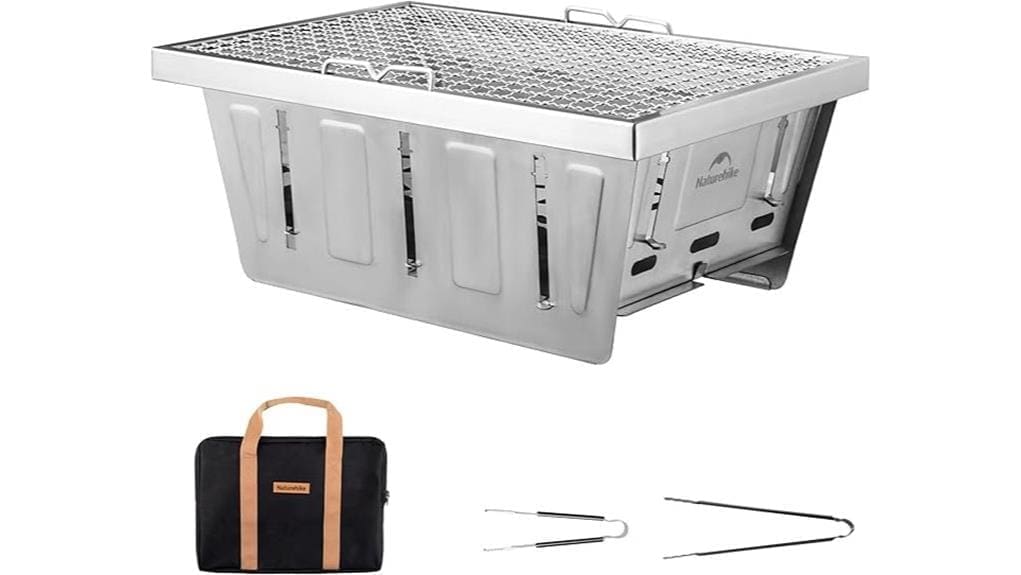naturehike charcoal igt grill
