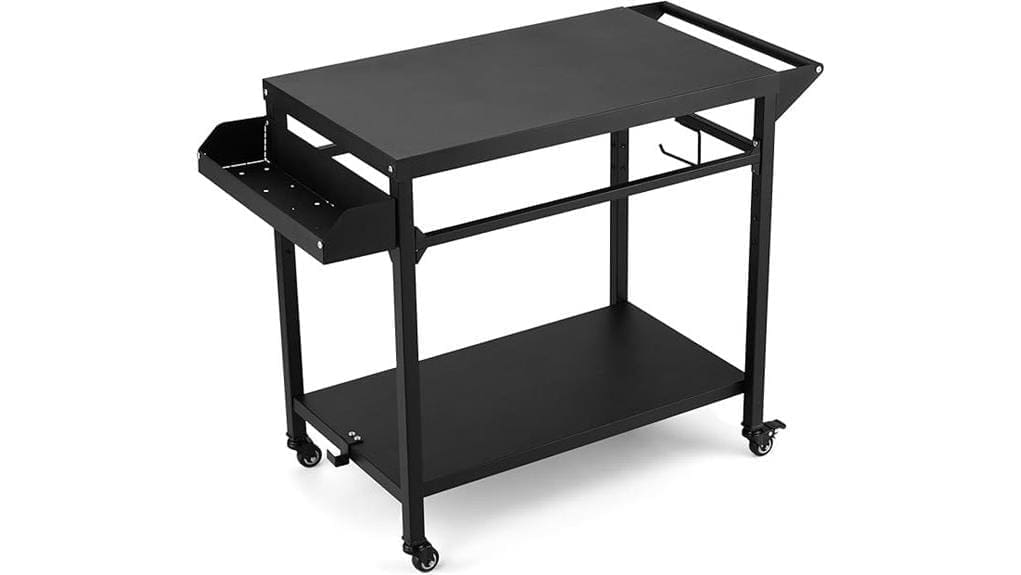 portable compact budget friendly grillcart