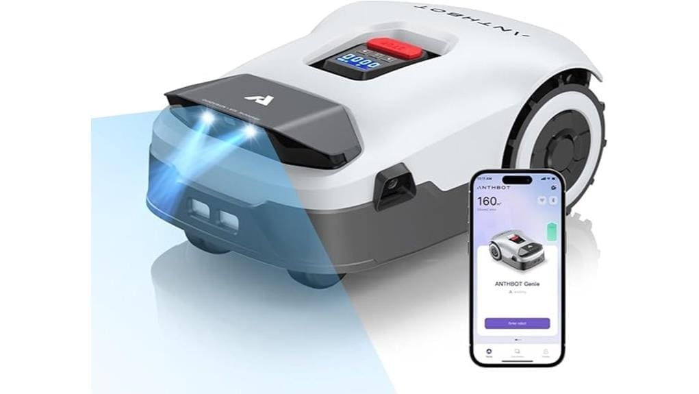 quiet precise automated mowing
