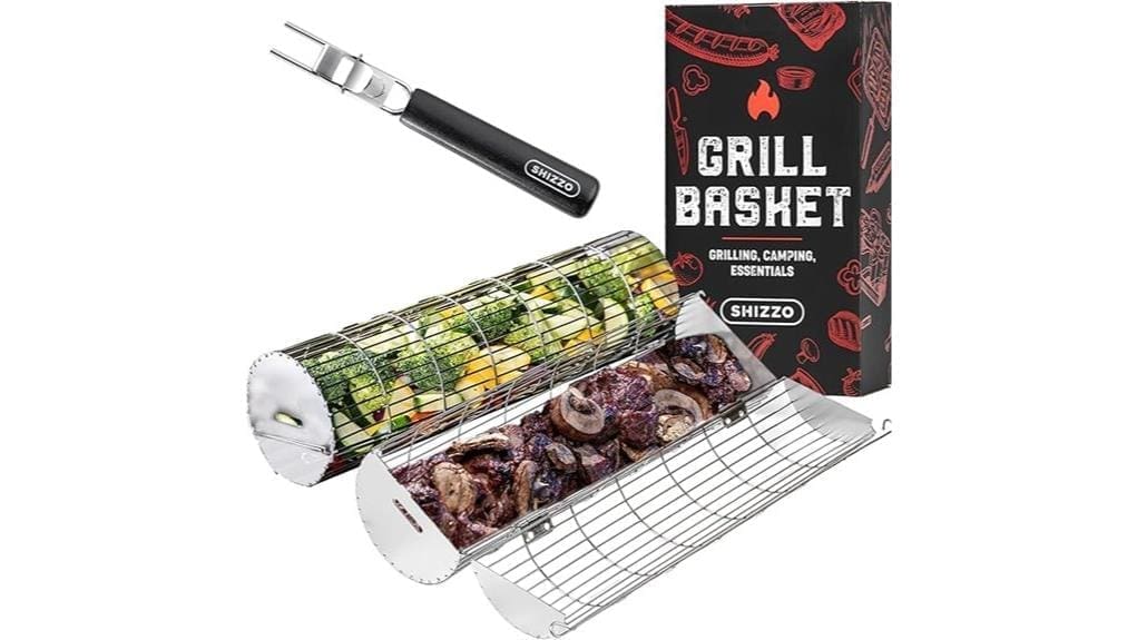 rolling grill basket redesign review