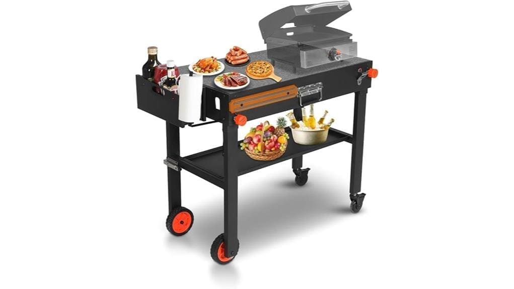 rolling grill cart review rolling grill cart review