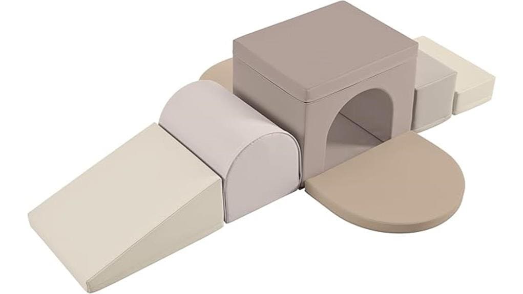 soft foam climbing block set