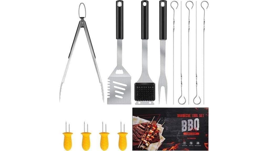 stainless steel grill tools