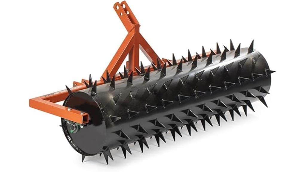 titan 3 point 5ft drum spike aerator