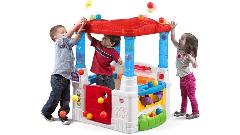 todd friendly colorful playhouse pit