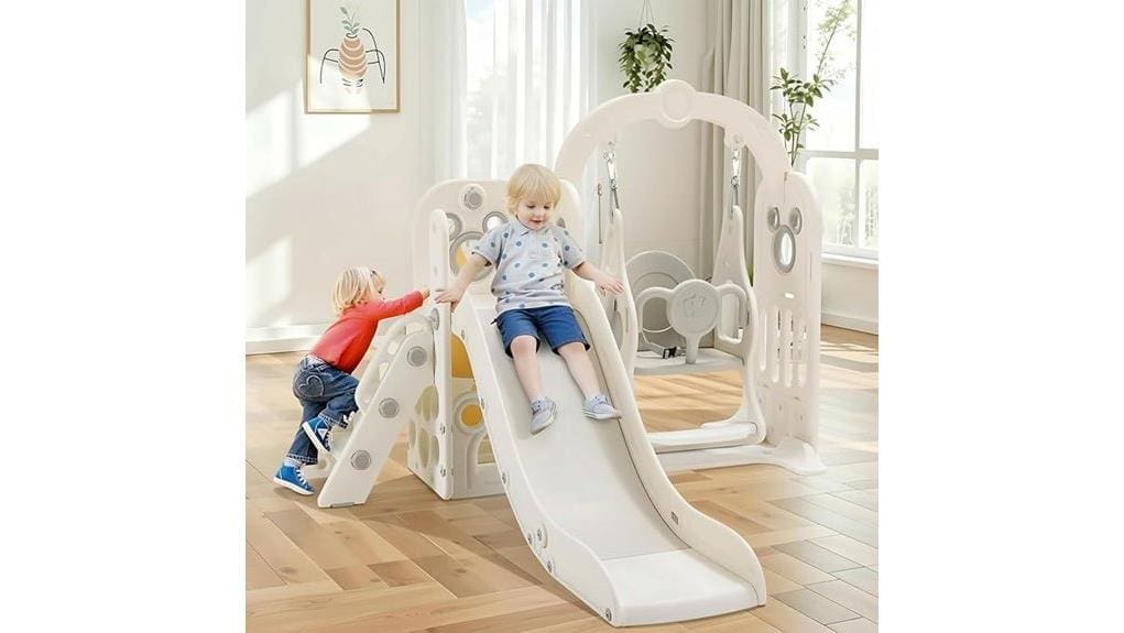 toddler slide and swingset