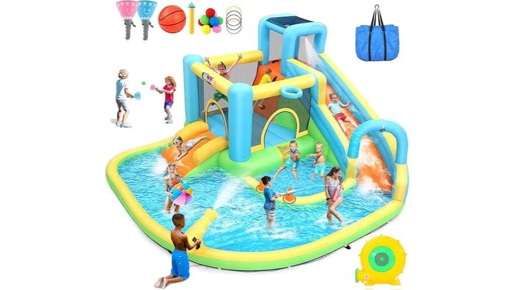 versatile 13 in 1 inflatable bouncehouse