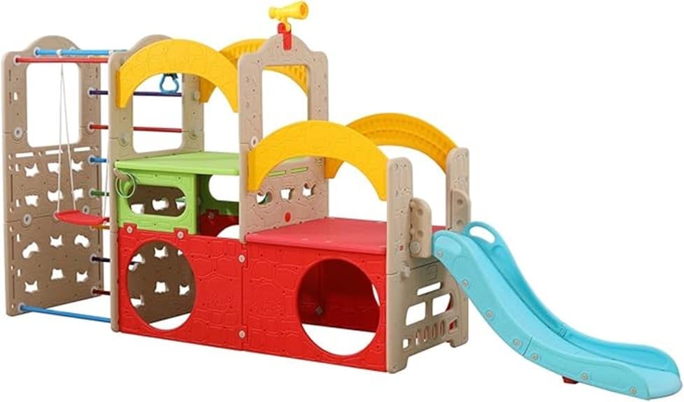 versatile compact indoor playset