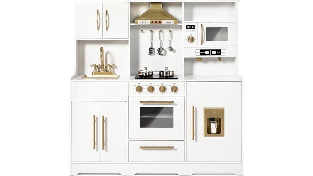 wooden play kitchen review